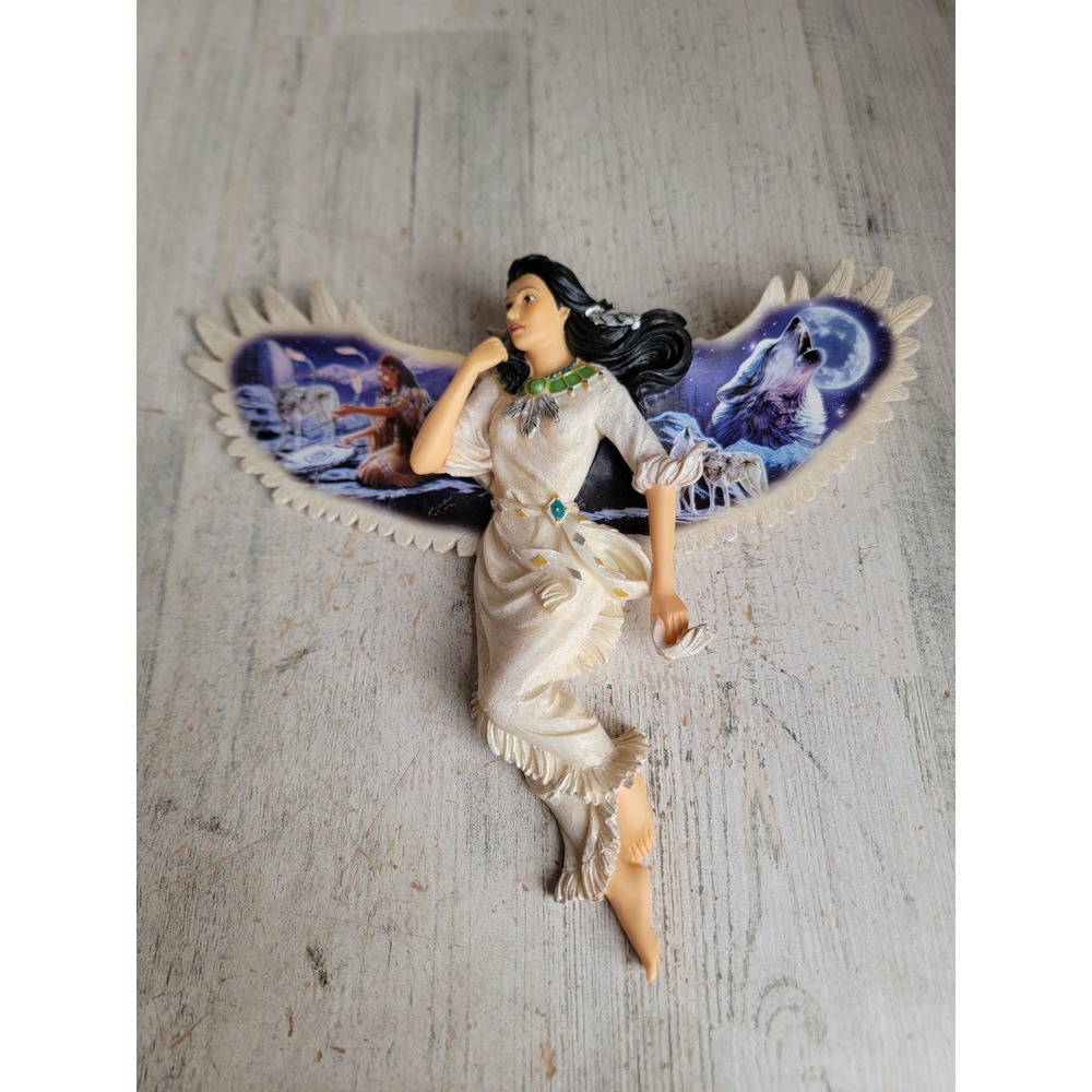 Bradford angel spirit of serenity dream guardians religious hanging home decor